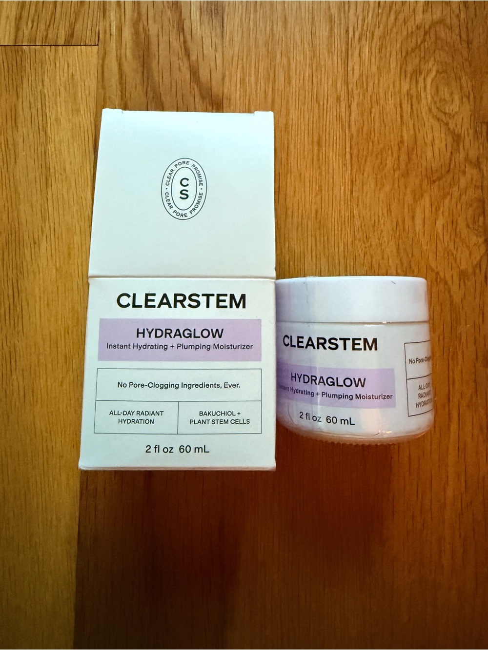 Clearstem Hydraglow Instant Hydrating & Plumping Moisturizer